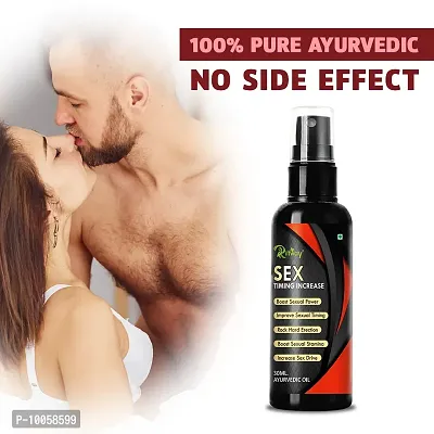 SEX Time Increase Men's Health Long Time Sex Oil For Men Sexual Oil Long Time Reduce Sex Problems Boosts Extra Power ( 30ml )-thumb0