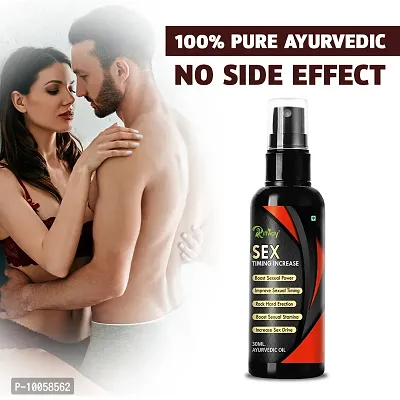 SEX Time Increase Men's Health Long Time Sex Oil For Men Sexual Oil Long Time Reduce Sexual Disability Boosts Satisfaction ( 30ml )-thumb0