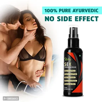 SEX Time Increase Men's Health Long Time Sex Oil For Men Sexual Oil Long Time Reduce Sex Problems For Extra Strength ( 30ml )-thumb0