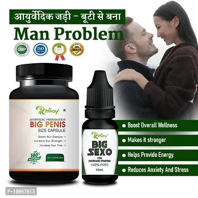 Big Disk  Sex Capsule Sex Oil Sexual Power Long Time For Men's Health Reduce Sexual Disability For Satisfaction (Zero Side Effects)-thumb0