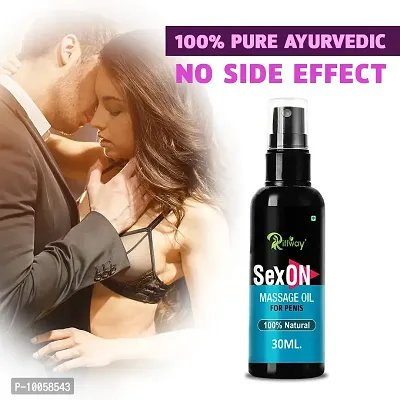 Sex On Men's Health Long Time Sex Oil For Men Sexual Oil Long Time Reduce Sex Problems For More Strength ( 30ml )-thumb0