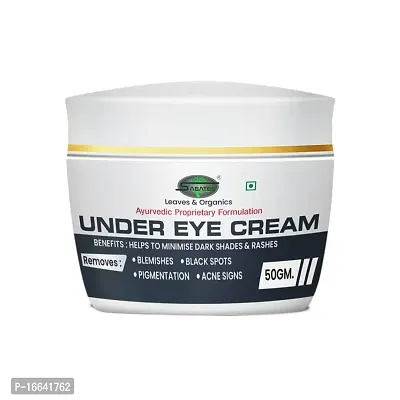 INLAZER Under Eye Cream l Reduce Dark Circles l Anti Ageing Reduces Puffiness  Fine Lines For Unisex Brightens Under Eyes (100% Ayurvedic)
