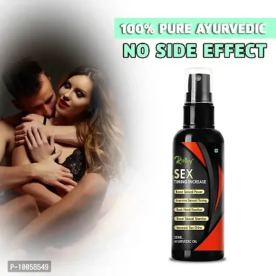 SEX Time Increase Men's Health Long Time Sex Oil For Men Sexual Oil Long Time Reduce Sexual Disability For Extra Stamina ( 30ml )-thumb0