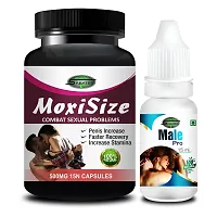 Moxi Size  Male Pro Sex Capsule For Men Sex Oil Sexual Oil Massage Gel Sexual Capsule | Increase Sex Time  Power  Long Time Power Male Sex Enhancement For 9 Inches Orgasm (Zero Side Effects)-thumb1