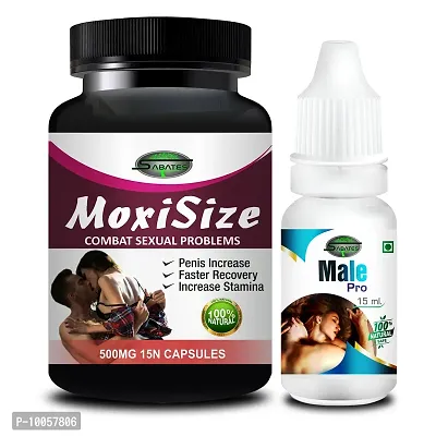 Moxi Size  Male Pro Sex Capsule For Men Sex Oil Sexual Oil Massage Gel Sexual Capsule | Increase Sex Time  Power  Long Time Power Male Sex Enhancement For 9 Inches Orgasm (Zero Side Effects)-thumb2