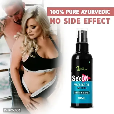 Sex On Men's Health Long Time Sex Oil For Men Sexual Oil Long Time Reduce Sex Problems Improves Desire ( 30ml )-thumb0