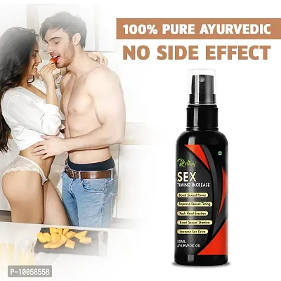 SEX Time Increase Men's Health Long Time Sex Oil For Men Sexual Oil Long Time Reduce Sexual Disability For Satisfaction ( 30ml )-thumb0