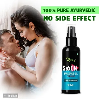 Sex On Men's Health Long Time Sex Oil For Men Sexual Oil Long Time Reduce Sex Problems Massage Gel ( 30ml )-thumb0