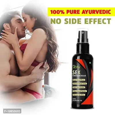 SEX Time Increase Men's Health Long Time Sex Oil For Men Sexual Oil Long Time Reduce Sex Problems Improves Power ( 30ml )-thumb0