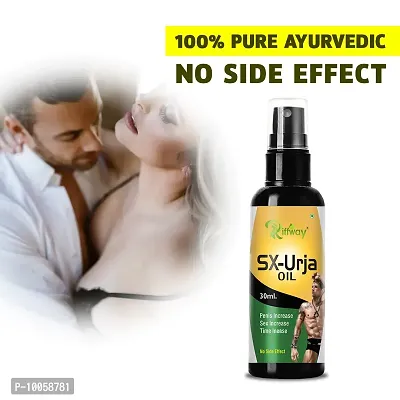 SX Urja Men's Health Long Time Sex Oil For Men Sexual Oil Long Time Reduce Sex Problems Boosts Satisfaction ( 30ml )-thumb0