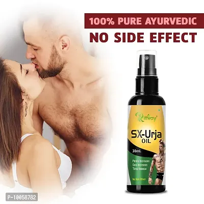 SX Urja Men's Health Long Time Sex Oil For Men Sexual Oil Long Time Reduce Sex Problems Boosts Extra Power ( 30ml )-thumb0