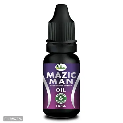 Mazic Man Oil Sex Oil Sexual Oil Power Oil For Long Size Reduce Sex Problems For More Stamina Men Long Time Oil ( 100% Ayurvedic )-thumb2