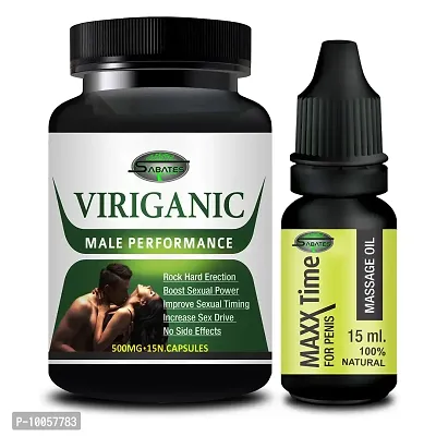 Vitiganic  Max Time Sex Capsule For Men Sex Oil Sexual Oil Massage Gel Sexual Capsule | Increase Sex Time  Power  Long Time Power Male Sex Enhancement For 9 Inches Orgasm (Zero Side Effects)-thumb2