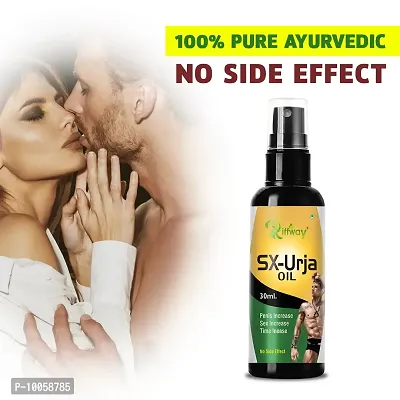 SX Urja Men's Health Long Time Sex Oil For Men Sexual Oil Long Time Reduce Sex Problems Boosts More Power ( 30ml )-thumb0