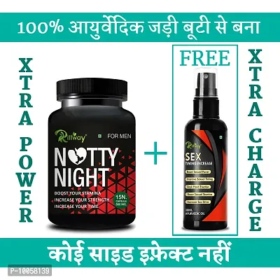 Notty Night  Men's Health Sexual Product | Sex Oil Sex Time Capsule Sex Capsule | Sexual Capsule Sexual Oil | Longer Size Orgasm | Reduce Sexual Disability Boosts Extra Power (100% Ayurvedic)-thumb0