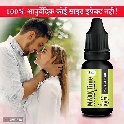 Max Time Oil Sex Oil Sexual Oil Power Oil For Long Size Reduce Sexual Disability Full Energy Men Long Time Oil ( 100% Ayurvedic )-thumb0