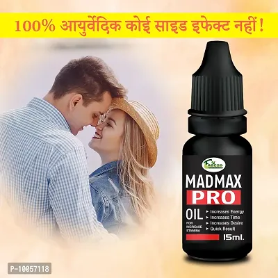 Mad Max Pro Oil Sex Oil Sexual Oil Power Oil For Long Size Reduce Sexual Disability Boosts More Power Men Long Time Oil ( 100% Ayurvedic )-thumb0