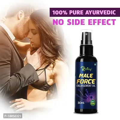 Male Force Men's Health Long Time Sex Oil Sexual Oil Long Size Men Reduce Sex Problems For More Strength ( 30ml )-thumb0