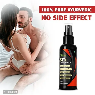 SEX Time Increase Men's Health Long Time Sex Oil For Men Sexual Oil Long Time Reduce Sexual Disability Improves Desire ( 30ml )-thumb0