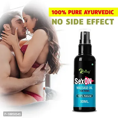 Sex On Men's Health Long Time Sex Oil For Men Sexual Oil Long Time Reduce Sex Problems Improves Power ( 30ml )-thumb0