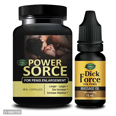 Power Sorce  Dick Force Sex Capsule For Men Sex Oil Sexual Oil Massage Gel Sexual Capsule | Increase Sex Time  Power  Long Time Power Male Sex Enhancement For 9 Inches Orgasm (Zero Side Effects)-thumb2