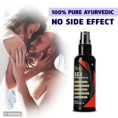 SEX Time Increase Men's Health Long Time Sex Oil For Men Sexual Oil Long Time Reduce Sex Problems Boosts Extra Energy ( 30ml )-thumb0