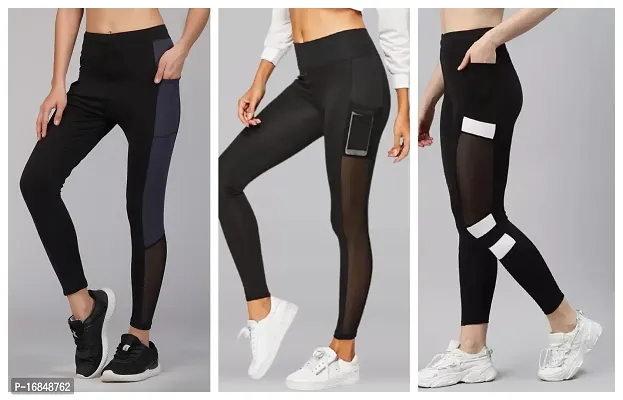 Women's Solid Jeggings