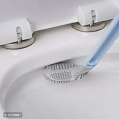 My Machine Golf Shape Toilet Brush Cleaner (Pack of 2) Hockey Toilet Brush, Toilet Brush for Western and Indian Toilet, Bathroom Brush for Toilet Cleaner for Home and office-thumb3