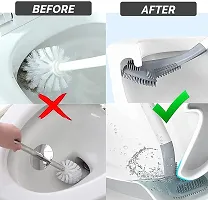 My Machine Golf Shape Toilet Brush Cleaner (Pack of 2) -Toilet Cleaning Brush Golf Brush, Hockey Antibacteria Toilet Brush, Toilet Brush for Western and Indian Toilet, Bathroom Brush for Toilet.-thumb4