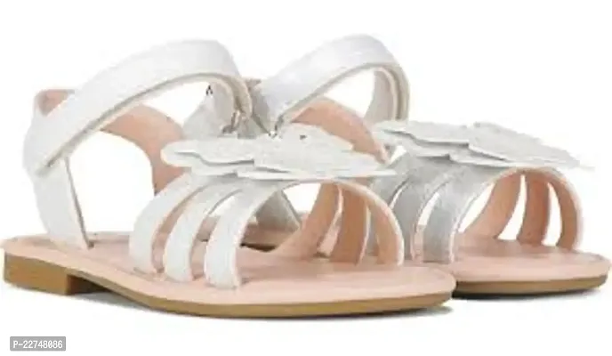 Elegant White Rubber  Sandals For Women