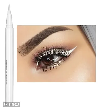 Classic Sketch Eyeliner White Color Matte Finish-thumb0