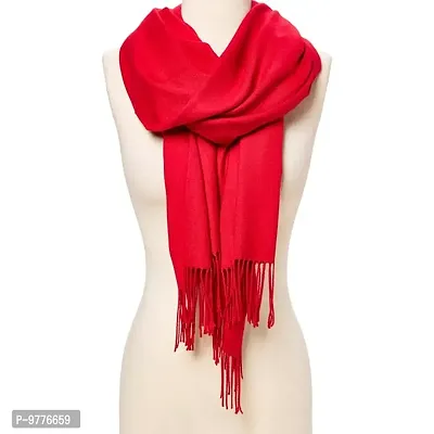 Wraps Shawl Stole Soft Warm Scarves For Women Brick Red