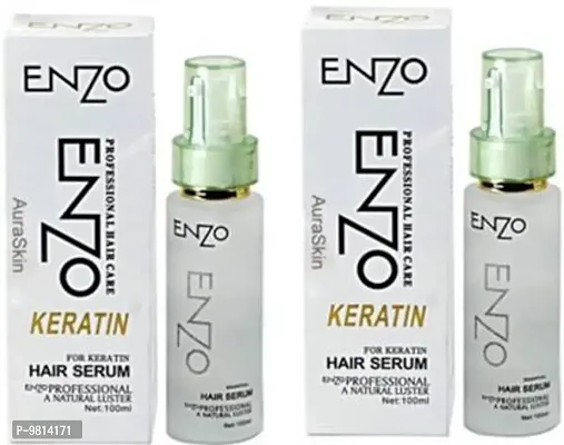 Enzo Professional Keratin Hair Serum for Women and Men ( Pack of 5 )