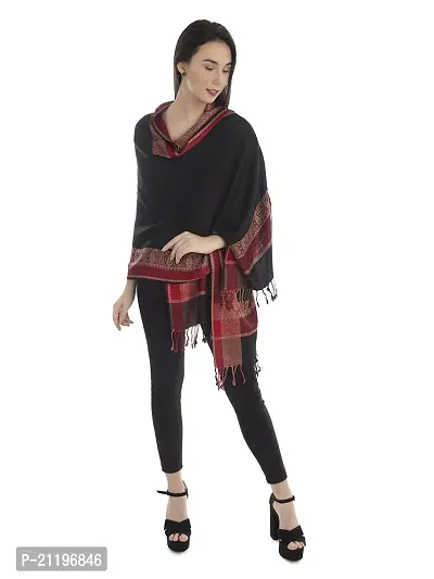 Black Kandhari winter shawl