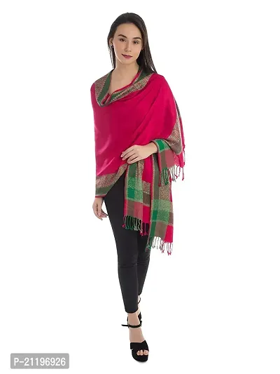 Pink Kandhari Winter shawl