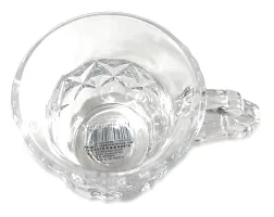 Transparent Tea Cup Coffee Cup Made of Crystal Clear Glass 140 ml Set of 1-thumb1