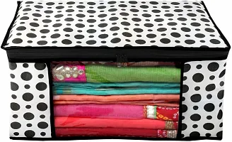 Saree Cover Storage Organizer Transparent Window Cloth Organizer For Cloth Safty-thumb2