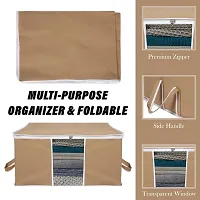 Classy Non-Woven Rectangular Underbed Storage Bag - Pack of 6-thumb2