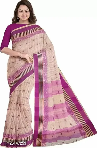 Elegant Purple Printed Georgette Saree with Blouse piece For Women