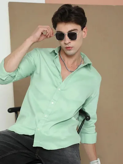 New Launched Polyester Spandex Long Sleeves Casual Shirt 