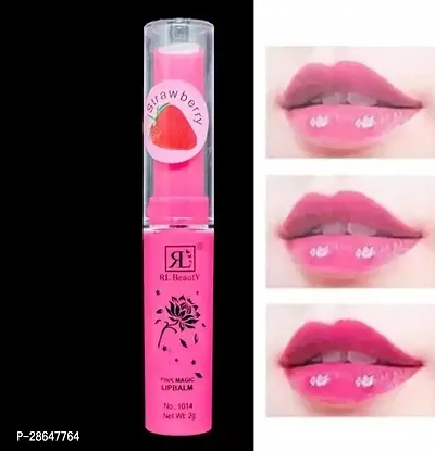 Pink Colour Changeable Lipbalm-thumb0