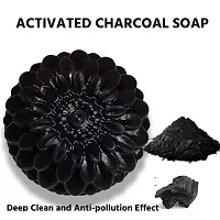 Activated Charcoal Handmade Bathing Shop 100gm-thumb2