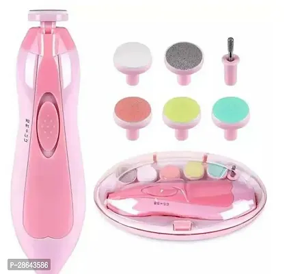 Baby Electric Nail Trimmer for New Born Baby with 6 Grinding Heads