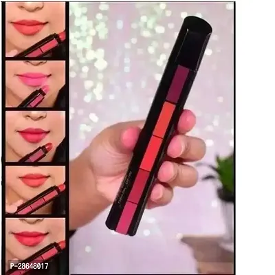 Awesome 5 In 1 Waterproof Matte Lipstick - 7.5gm-thumb0