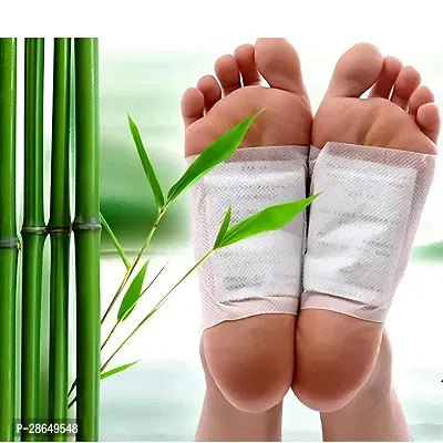 Detox Foot Patches Remove Toxins Cleansing Detox Kit To Release Body Pain 10 Adhesive Sheets-thumb0