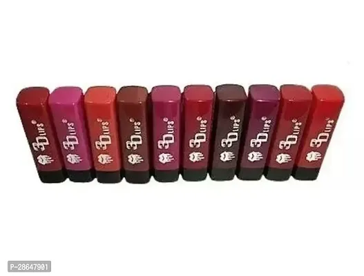 Pocket Matte Beauty Lipstick Set Of 10 Pcs - 30gm-thumb0