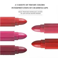 Awesome 5 In 1 Waterproof Matte Lipstick - 7.5gm-thumb1