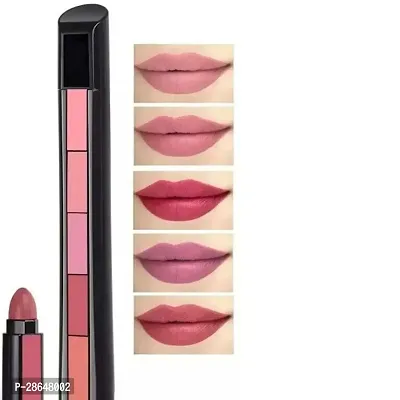 Awesome 5 In 1 Waterproof Matte Lipstick - 7.5gm-thumb0