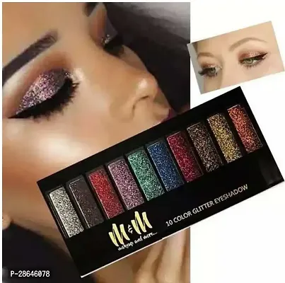 Best 10 Color Glitter Pocket Eyeshadow Palette-thumb0