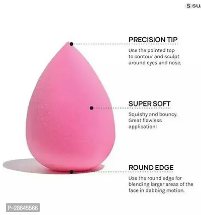 Make Up Sponge Beauty Blender Puff - Color May Vary - Set Of 6-thumb3